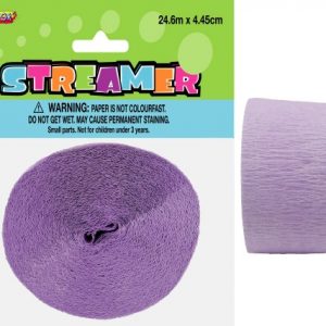 Crepe Streamer - Lavender