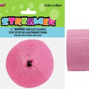 Crepe Streamer - Pale Pink